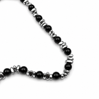Fusion Chain - Onyx beads